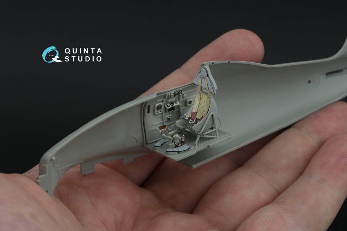 Quinta Studio QD48467 Macchi MC.200 Saetta (Late) Intérieur coloré imprimé en 3D sur papier décalcomanie (Italeri/Tamiya) 1/48 – image 12