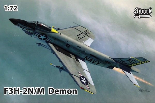 Épée 72123 F3H-2N/M Démon 1/72