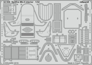 Intérieur du Spitfire Mk. II Eduard 32936 REVELL 1/32 – image 2