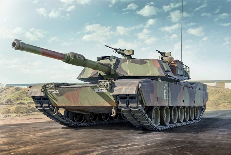 Italeri 6596 M1A1 Abrams 1/35 – image 2