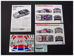 Beemax 24023 Mitsubishi Starion Rally Gr.A &amp;#39;87 JTC Ver. 1/24  – Bild 4
