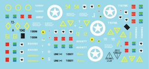 Star Decals 72-A1040 Tireurs d&amp;#39;élite britanniques, 75e régiment spécial du Débarquement. Chars Sherman du 3e/4e régiment de cavalerie du comté de Londres, échelle 1/72.  – image 3