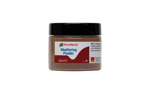 Poudre de vieillissement Humbrol AV0019 - Rouille foncée 45 ml