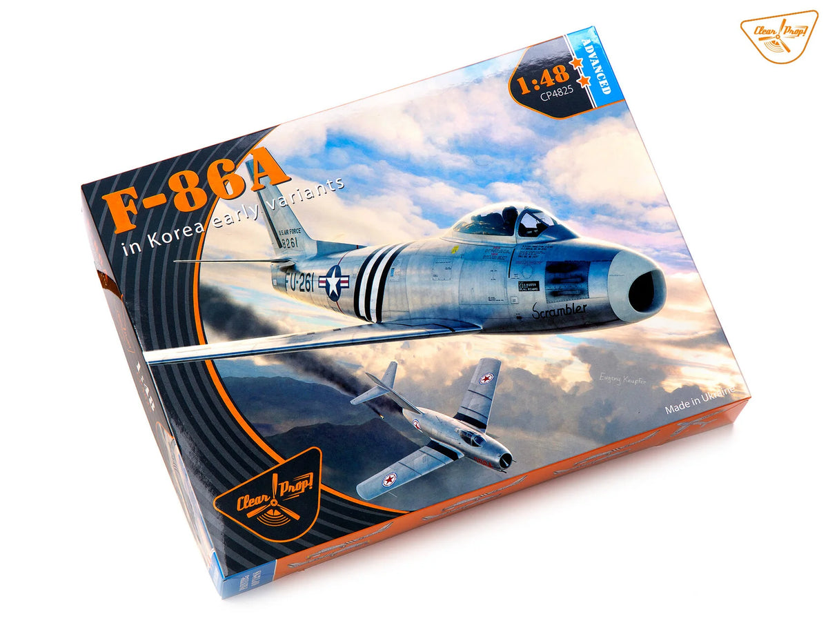 Clear Prop! CP4825 North American F-86 A Sabre in Korea Early Variants (Advanced Kit) 1/48 – zdjęcie 2
