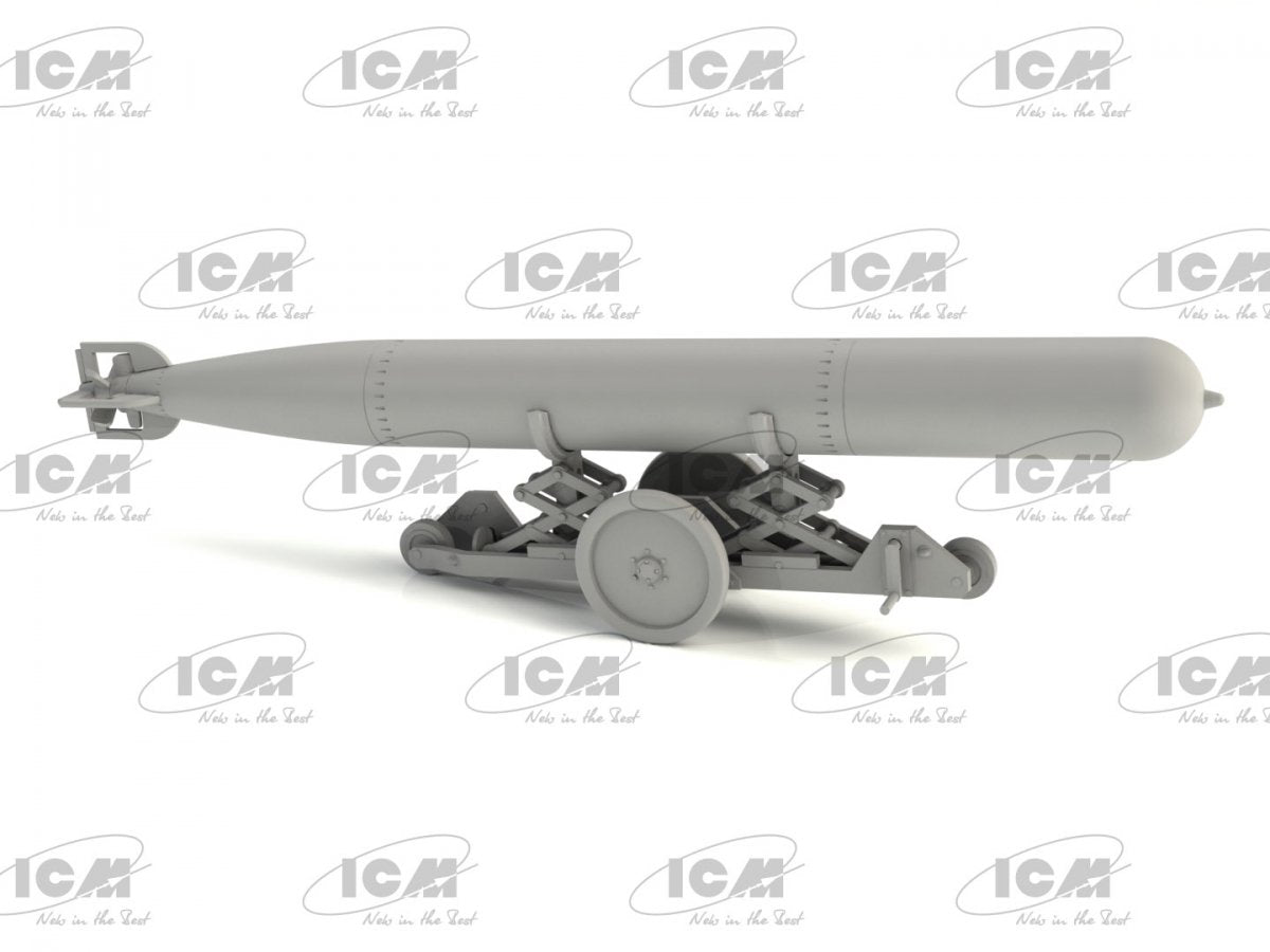ICM 48405 Remorque à torpilles britannique de la Seconde Guerre mondiale 1/48 – image 4