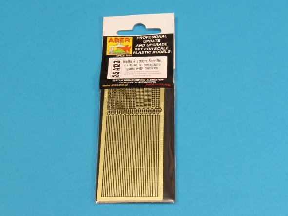 Aber 35A123 Belts and straps for rifle, carbine, submachine guns with buckles 1/35 – zdjęcie 6