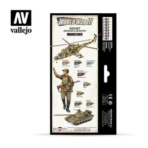Vallejo 70221 Troisième Guerre mondiale Blindés et infanterie soviétiques 8x17ml – Bild 2