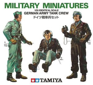 Tamiya 35001 Équipage de char de l&amp;#39;armée allemande 1/35