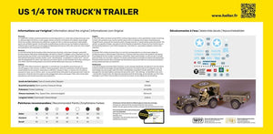 Kit de démarrage Heller 57105 pour camion et remorque US 1/4 tonne 1/35 – image 4