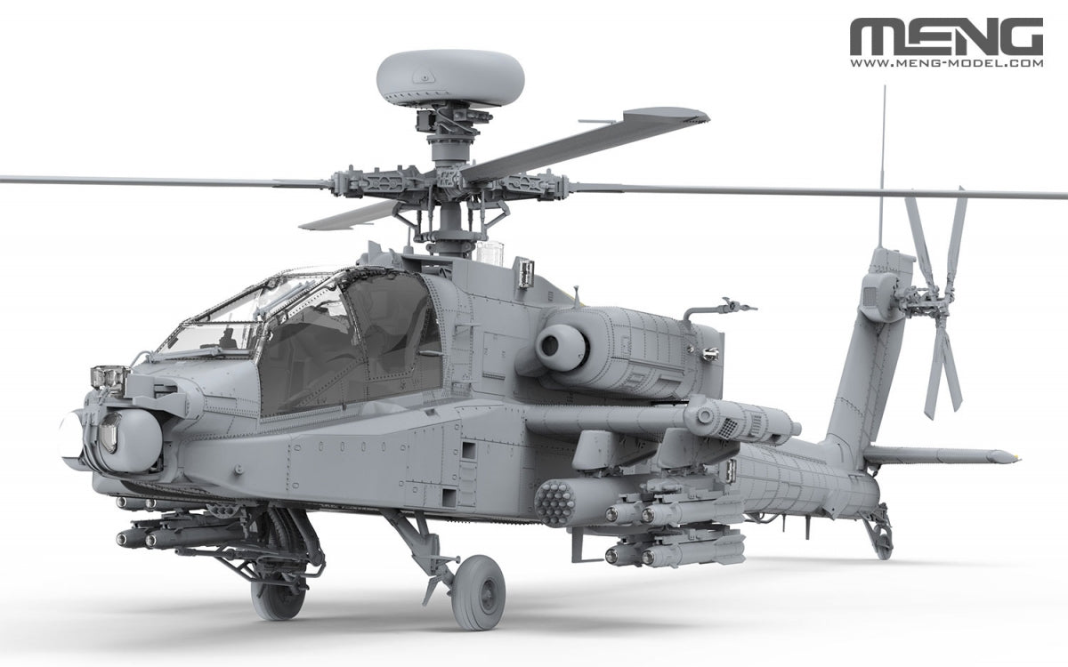 Meng Model QS-004 Boeing AH-64D Apache Longbow Heavy Attack Helicopter 1/35 – zdjęcie 5