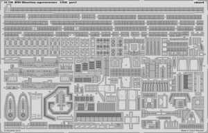 Eduard 53136 Superstructure du HMS Illustrious AIRFIX 1/350 – Bild 2