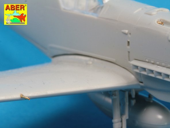 Aber A72 003 Armement pour chasseur allemand Me 109E-3 à G-4 (1/72) – image 6