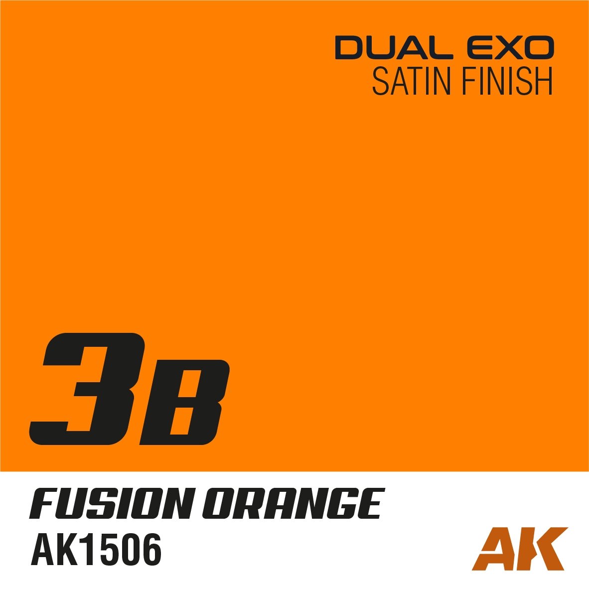 AK Interactive AK1506 DUAL EXO 3B – FUSION ORANGE 60ML – imagen 2