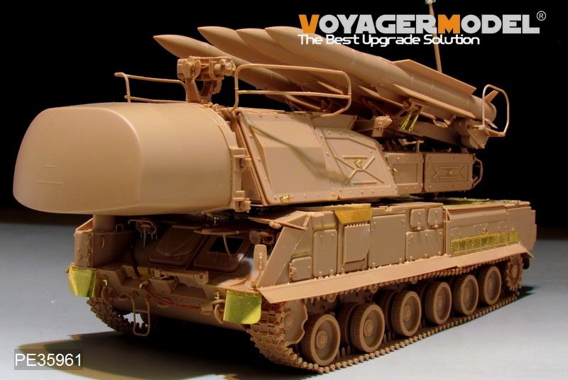 Kit de modernisation Voyager Model PE35961 pour système de missiles de défense aérienne russe moderne 9K37M1 BUK, compatible avec le modèle MENG SS-014 au 1/35 – Bild 14