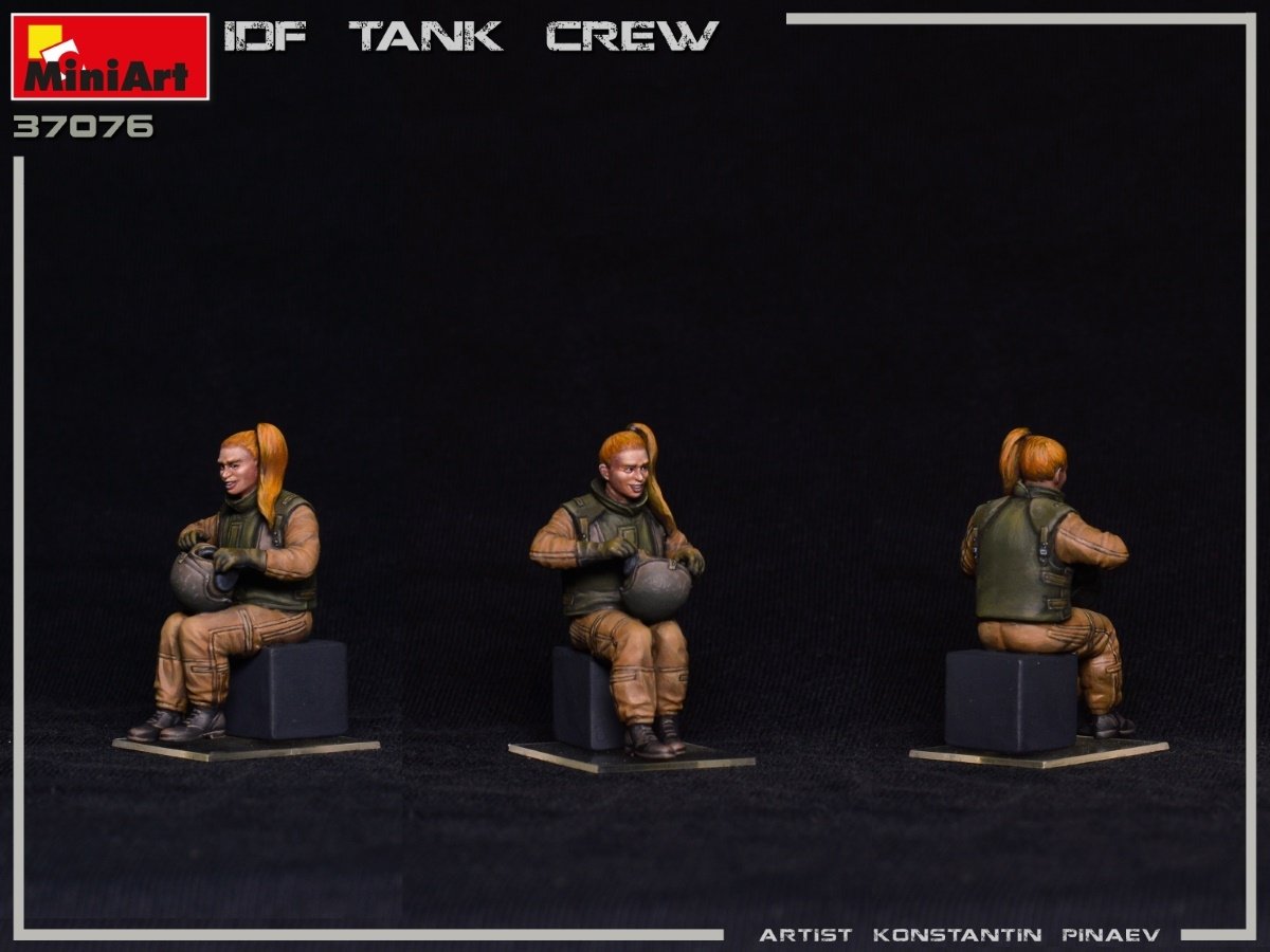 MiniArt 37076 Équipage de char de l&amp;#39;IDF 1/35 – immagine 4