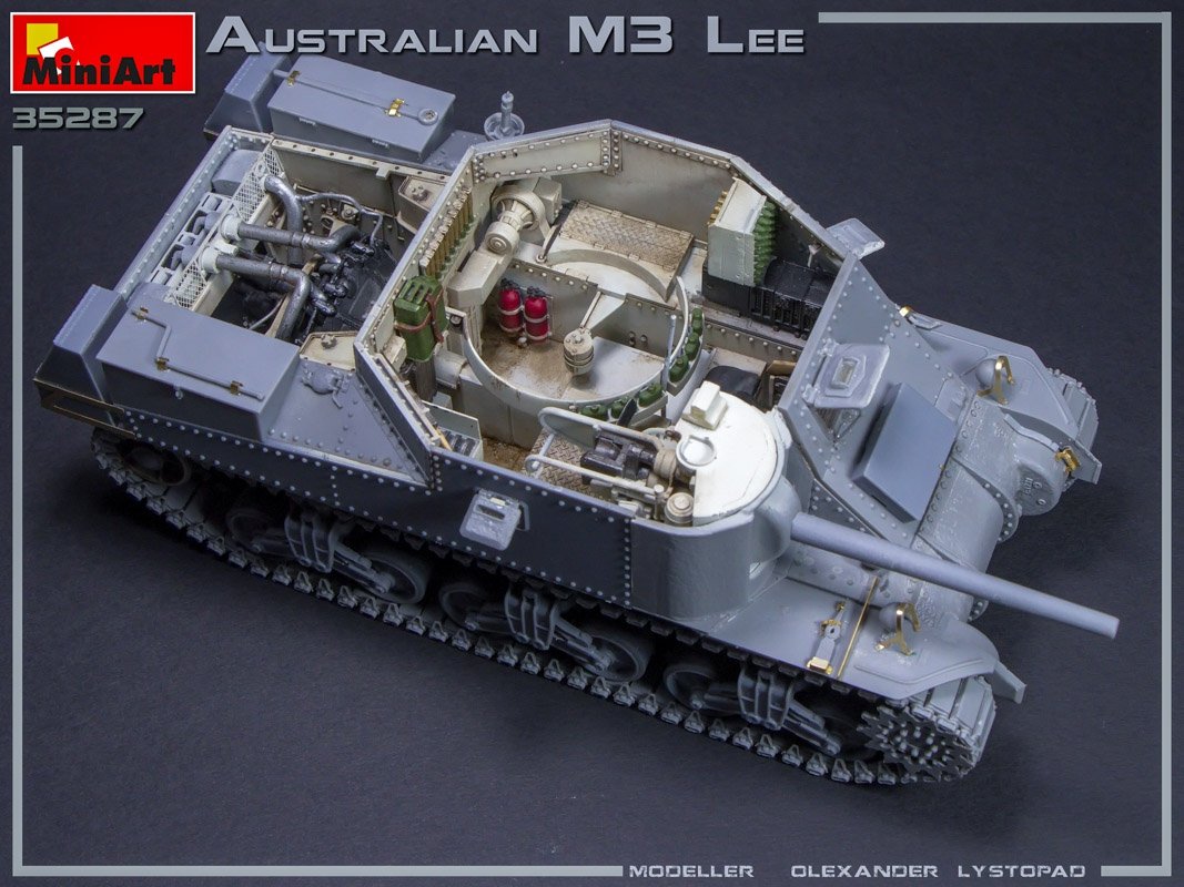 MiniArt 35287 AUSTRALIEN M3 LEE. KIT INTÉRIEUR 1/35 – immagine 11