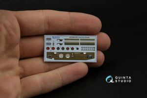 Intérieur imprimé en 3D et coloré sur papier décalcomanie Quinta Studio QD35088 M3A1 Scout (Zvezda) 1/35 – Bild 8
