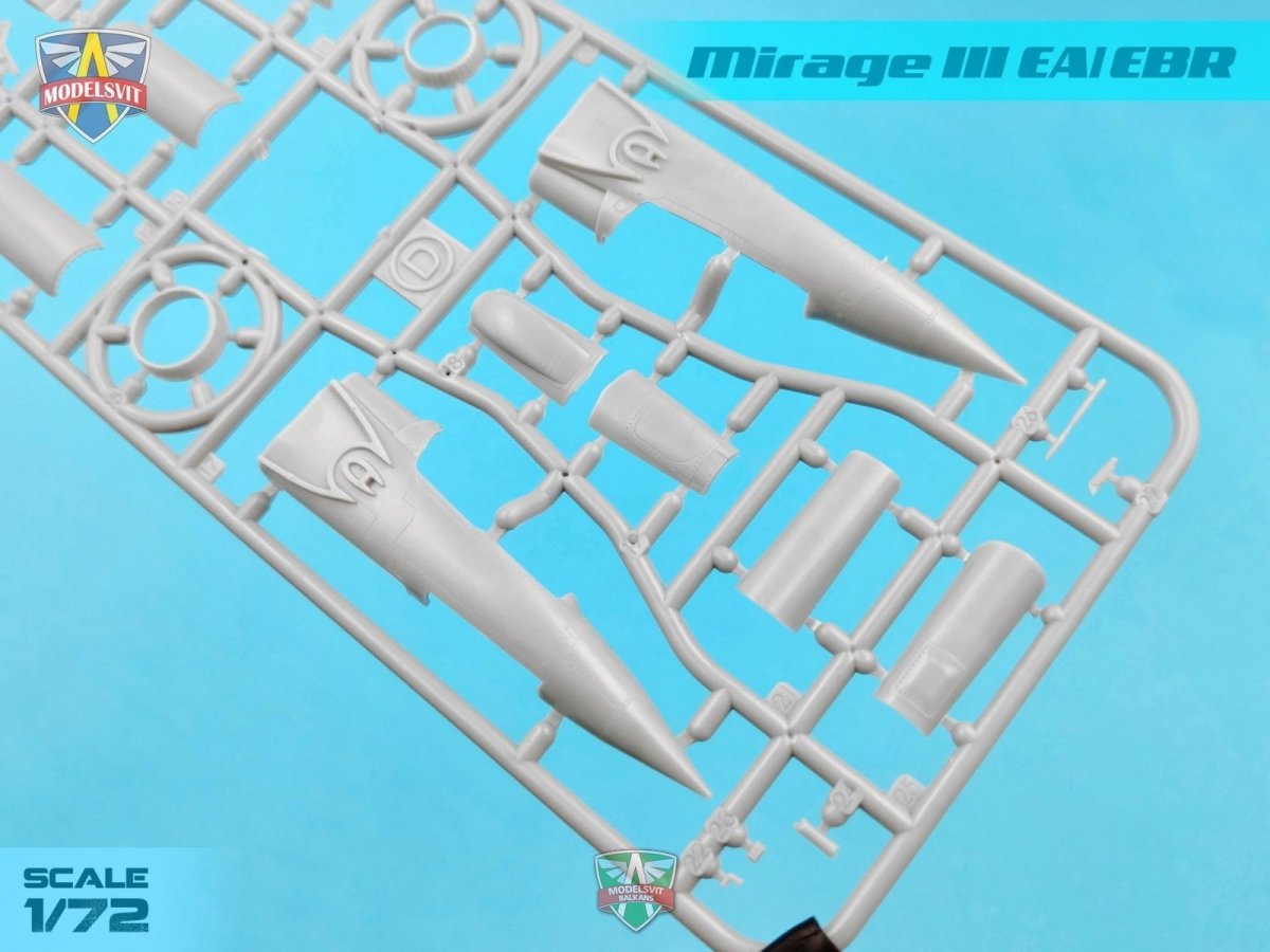 Modelsvit 72063 Mirage III EA/EBR 1/72 – image 8