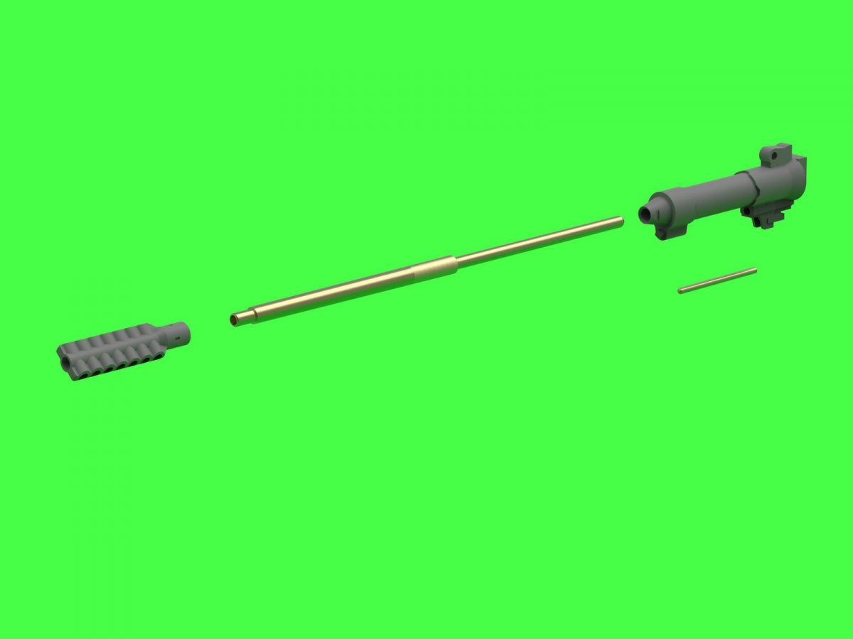 Master GM-35-059 Flakvierling 103/38 - Canons de pistolet 3cm MK103 (pour modèle Das Werk) 1/35 – image 6