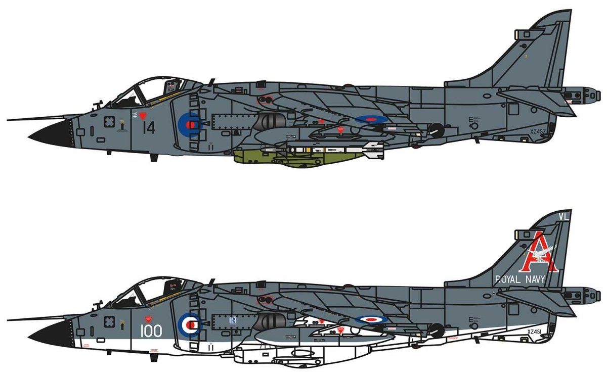 Airfix 04051A BAe Sea Harrier FRS.1 1/72 – image 2