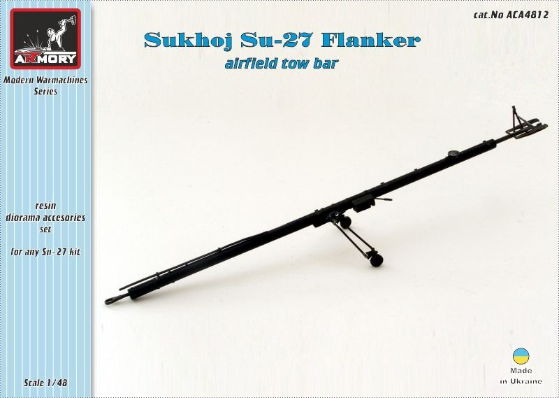 Armory Models ACA4812 Barre de remorquage d&amp;#39;aérodrome Sukhoj Su-27 Flanker 1/48