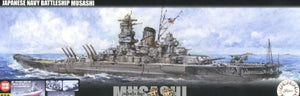 Fujimi 460628 Cuirassé japonais Musashi, version spéciale (quatrième opération Sho Ichigo/version gris clair) (maquette en plastique) 1/700