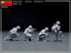 MiniArt 35310 ENSEMBLE DE CAVALIERS DE CHARS D&amp;#39;INFANTERIE SOVIETIQUE 2 1/35 – image 3