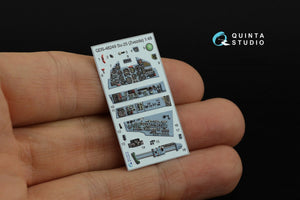 Intérieur imprimé en 3D et coloré sur papier décalcomanie Quinta Studio QDS-48249 Su-25 (Zvezda) 1/48  – image 9