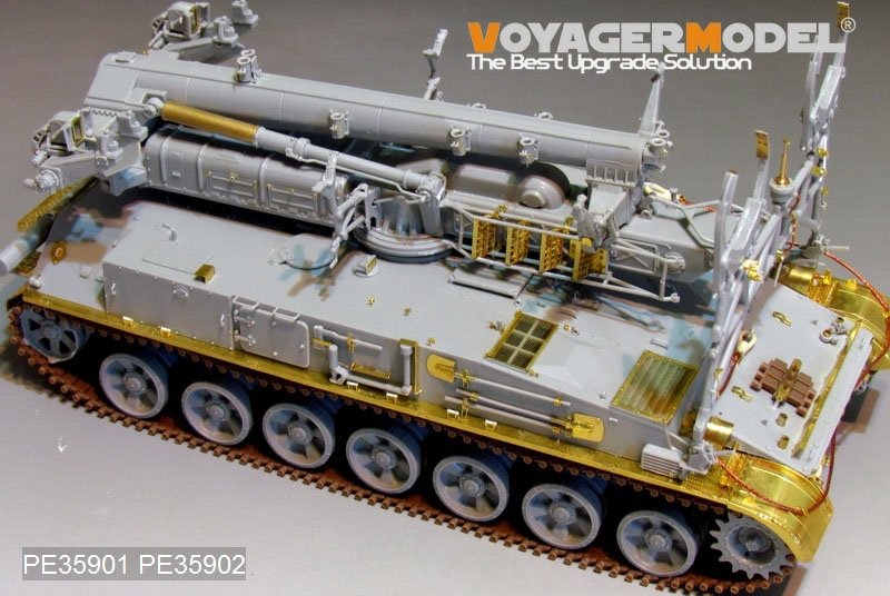 Modèle Voyager PE35901 Téléphone russe moderne 2K11A avec 9M8M Krug-a Basic pour TRUMPETER 1/35 – image 12