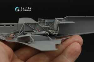 Quinta Studio QD48398 Yak-9T Intérieur imprimé en 3D et coloré sur papier décalque (Zvezda) 1/48 – immagine 11