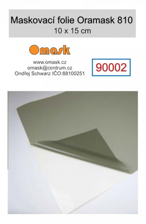 Feuille de masquage Omask 90002 Omask 810 (10x15cm)
