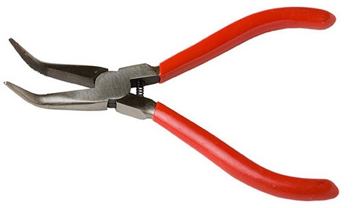 Pince à modeler à bec coudé Excel 55590