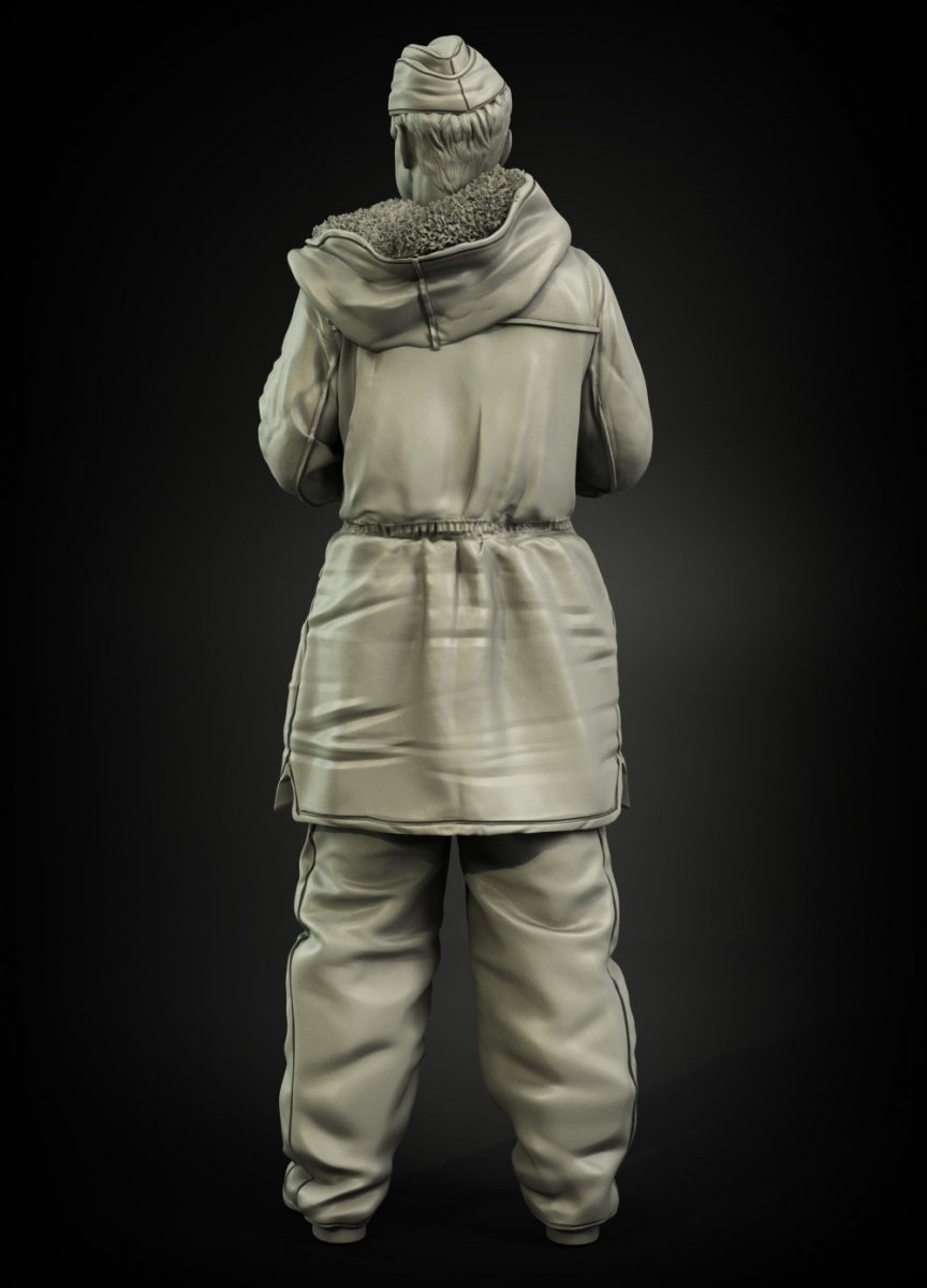 Panzer Art FI35-067 Waffen-SS Anorakanzug au repos No.2 1/35 – Bild 4