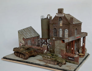RT-Diorama 35286 Socle de diorama : « Chantier d’usine » 1/35 – Bild 4