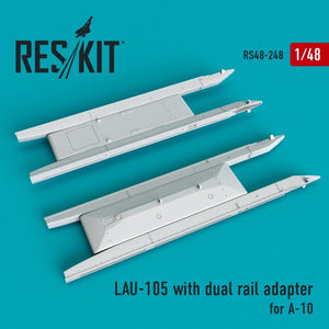 RESKIT RS48-0248 Lanceur LAU-105 (2 pièces) 1/48