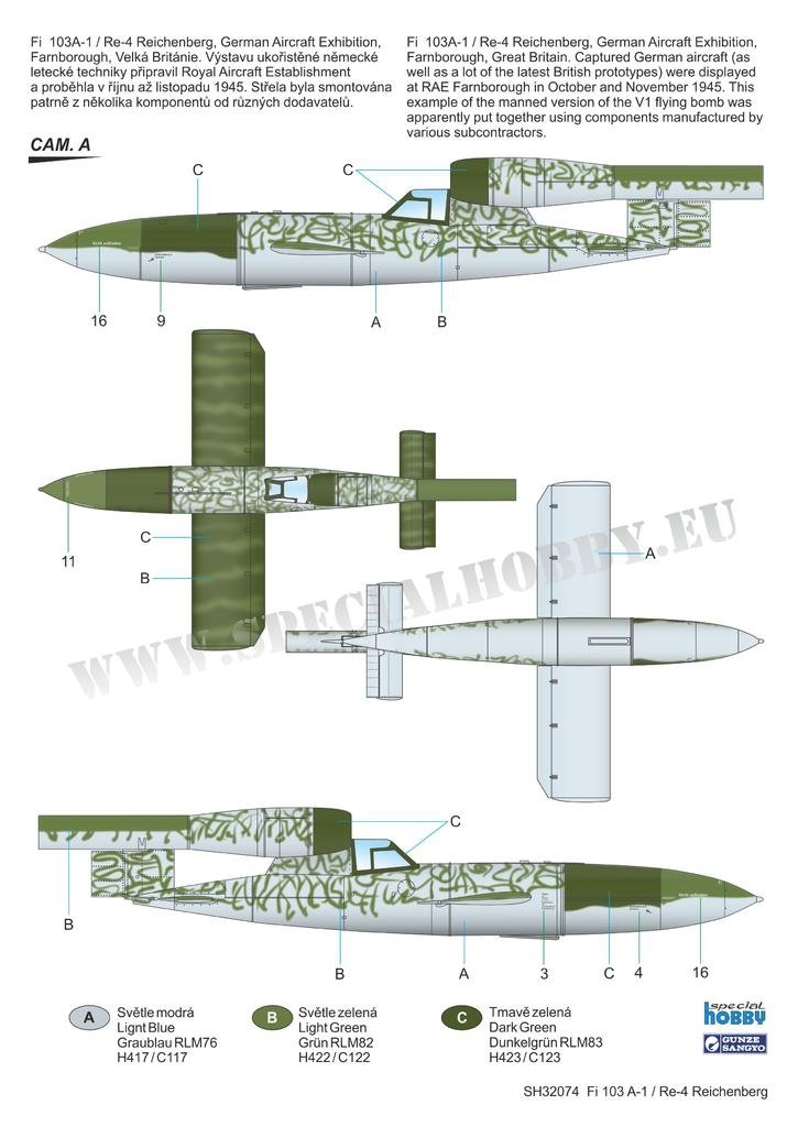 Special Hobby 32074 Fieseler Fi 103R / V-1 Reichenberg 1/32 – image 4