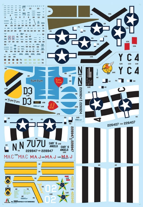 Italeri 2835 P-47D Thunderbolt 1/48  – Bild 4