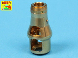 Aber 16L-09 Frein de bouche tardif pour le canon utilisé sur la version tardive du char Tiger I, Tiger II (tourelle Henschel) / Frein de bouche tardif utilisé sur le canon allemand de 8,8 cm des Tiger I et Tiger II (tourelle Henschel) à l&amp;#39;échelle 1/16 – image 11