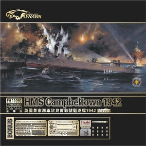 FlyHawk Modèle FH1105S HMS Campbeltown 1942 - Édition Limitée Deluxe 1/700