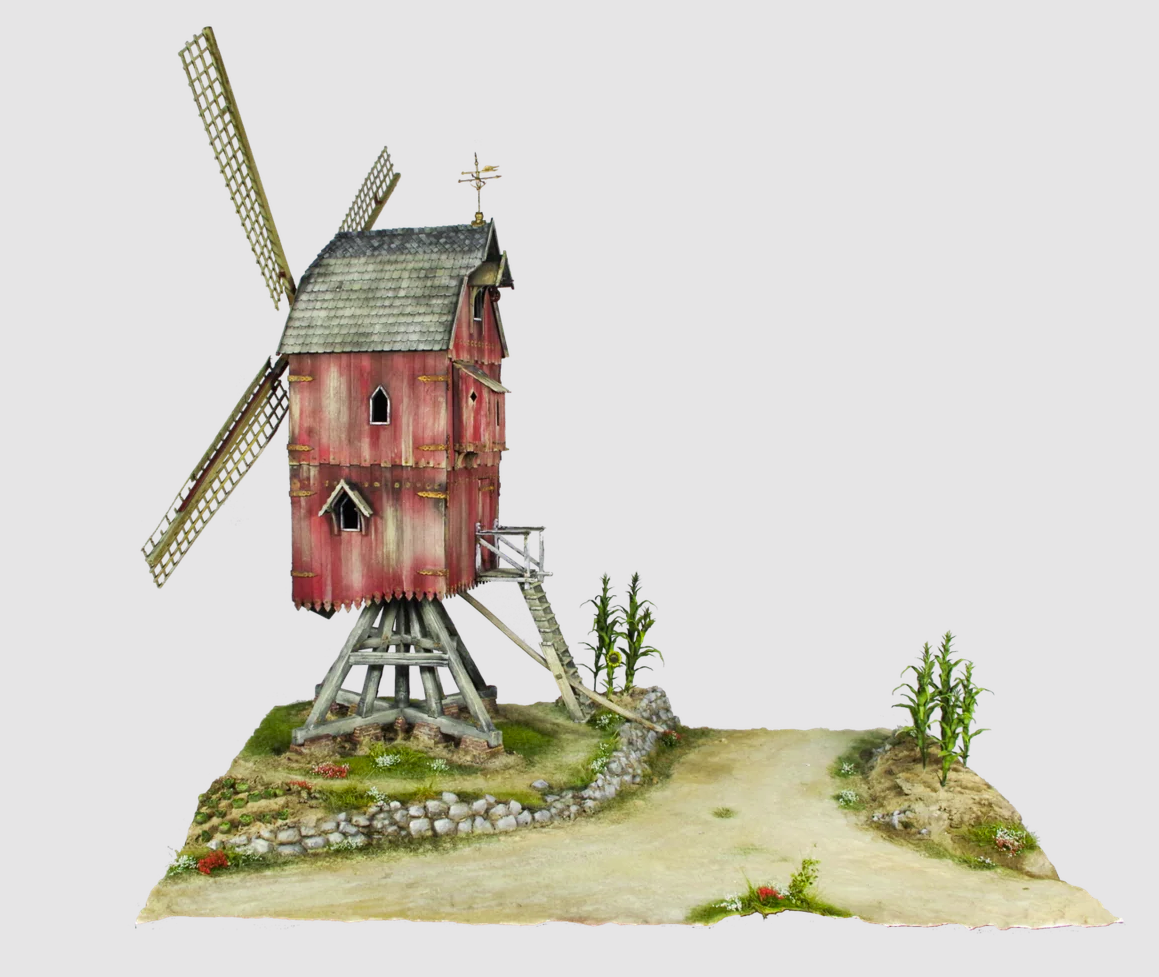 RT-Diorama 35049 Moulin à vent européen 1/35 – immagine 4