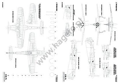 Kagero 7026 Focke-Wulf Fw 190 D. Modèles D-9/D-11/D-13/D-15 EN/PL – immagine 2