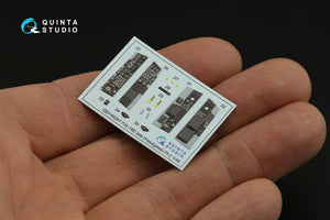 Quinta Studio QD+48347 FA-18D tardif Intérieur coloré imprimé en 3D sur papier décalcomanie (Hasegawa) (avec pièces en résine imprimées en 3D) 1/48 – immagine 6