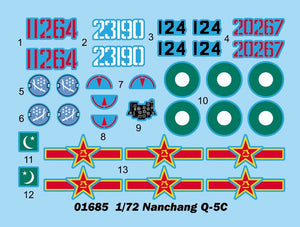 Trumpeter 01685 Nanchang Q5C 1/72 – Bild 3