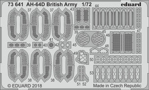 Eduard 73641 AH-64D Armée britannique ACADEMY 1/72 – immagine 2