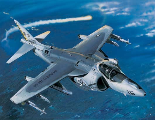Trumpeter 02285 AV-8B Harrier d'attaque nocturne II (1/32)