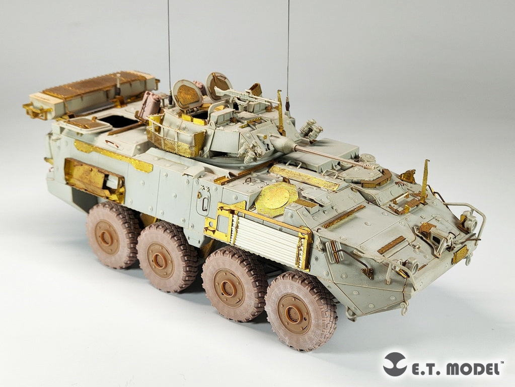 Roues affaissées pour véhicule blindé Stryker de l&amp;#39;armée américaine (modèle ET P35-155) - Kit TRUMPETER au 1/35 – image 7