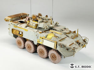 Roues affaissées pour véhicule blindé Stryker de l&amp;#39;armée américaine (modèle ET P35-155) - Kit TRUMPETER au 1/35 – image 7