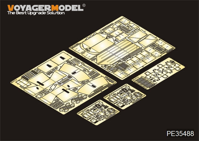 Maquette Voyager PE35488 Véhicule de débarquement chenillé américain LVT-4 Water Buffalo de la Seconde Guerre mondiale, version de base, pour AFV CLUB 35198, échelle 1/35