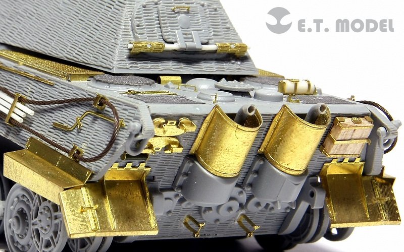 E.T. Model E72-020 WWII German KING TIGER (Porsche Turret) For DRAGON 7254 1/72 – zdjęcie 7