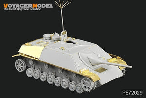 Maquette Voyager PE72029 Jagdpanzer IV allemand de la Seconde Guerre mondiale pour kit DRAGON 7276 au 1/72 – Bild 3